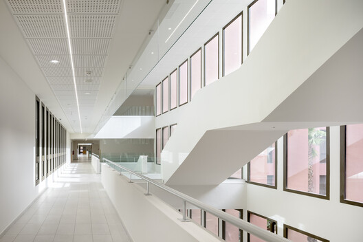 Hospital of the Smart Health Care City / Michel Rémon & Associés Hospital of the Smart Health Care City / Michel Rémon & Associés - Interior Photography, Stairs