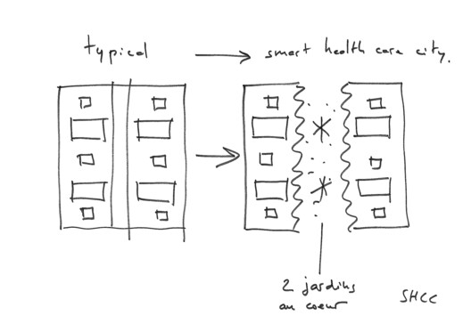 Hospital of the Smart Health Care City / Michel Rémon & Associés Hospital of the Smart Health Care City / Michel Rémon & Associés - Image 16 of 18