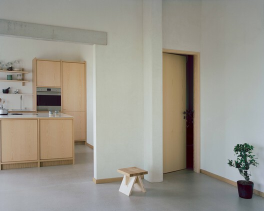 Family Villa / Noue Studio Family Villa / Noue Studio - Interior Photography, Kitchen, Wood, Chair