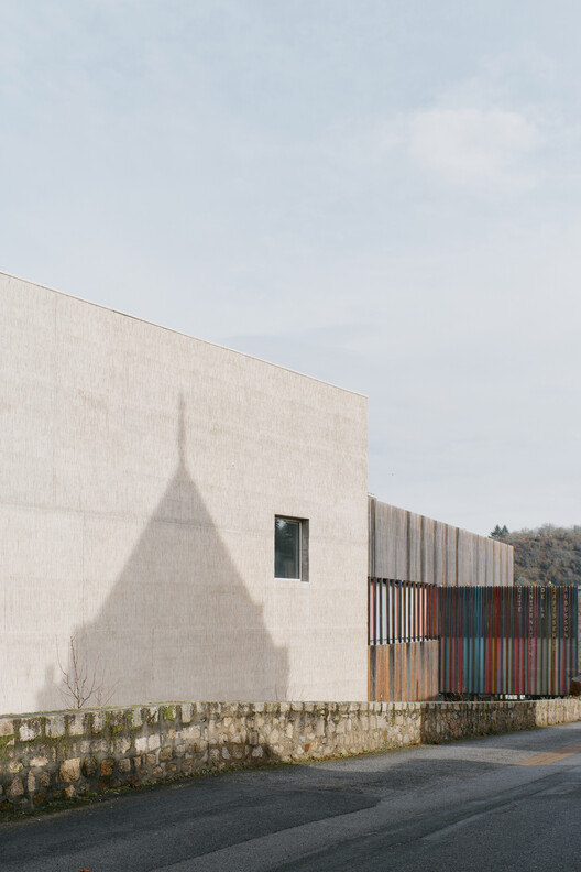 The Aubusson Tapestry Museum Extension / Projectiles - Exterior Photography, Concrete