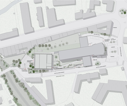 The Aubusson Tapestry Museum Extension / Projectiles - Image 24 of 29