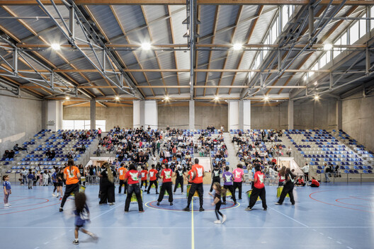 Marie-José Pérec Sports Complex / ANMA - Interior Photography