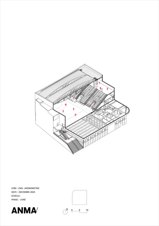 Marie-José Pérec Sports Complex / ANMA - Image 12 of 19