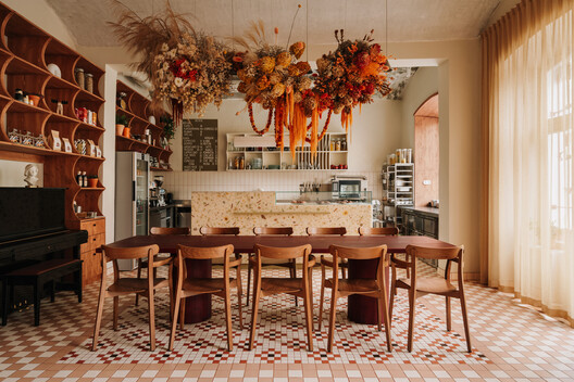 Dala Restaurant / Znamy się - Interior Photography, Dining room, Wood, Lighting, Table, Chair