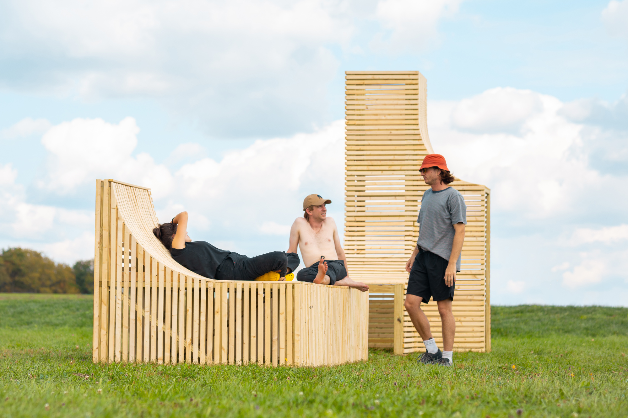 BuildFest Introduces "Acts of Construction," a Three-Year Exploration of Timber Installations