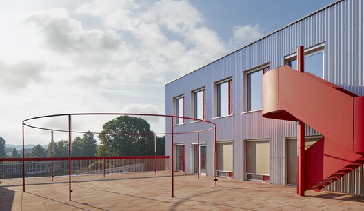 De Nova Secondary School  / KPW architecten - Exterior Photography, Handrail