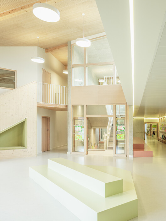 Educational Ensemble Jean Mentelin / feld72 + Agence MW - Interior Photography, Wood
