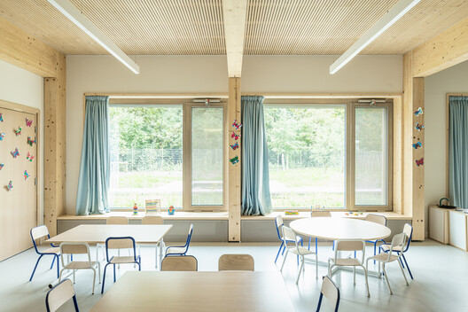 Educational Ensemble Jean Mentelin / feld72 + Agence MW - Interior Photography, Dining room, Chair