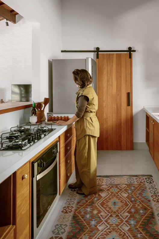 Casa Tupis / LB Interiores - Fotografia de Interiores, Cozinha, Madeira, Bancada