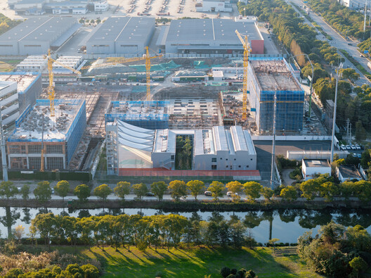 Yuanfeng Road Fire Station / genarchitects - Exterior Photography, Aerial View Photography, Cityscape
