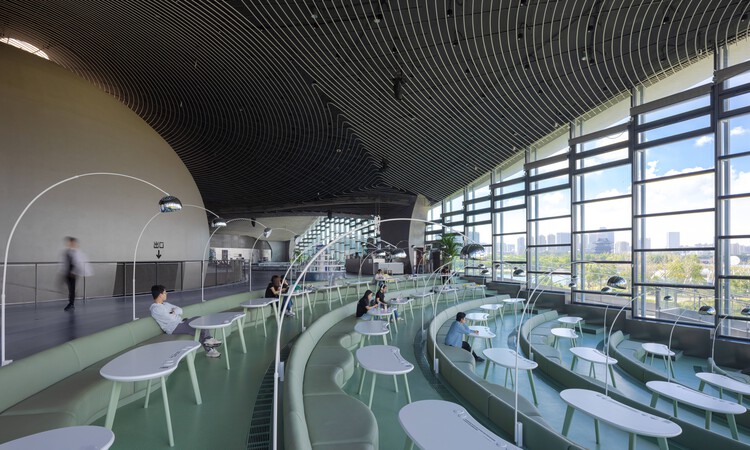 在水一方·三体未来学院 / 山水秀建筑事务所 - 室内图, 玻璃