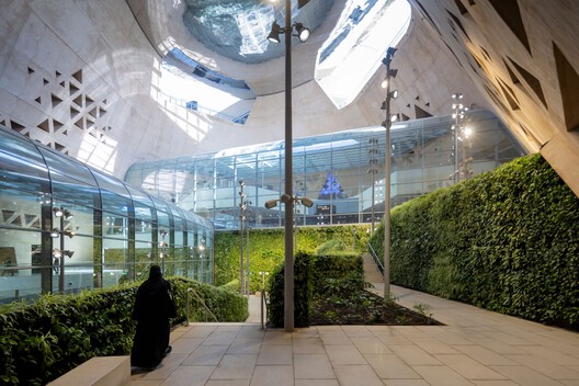 Qasr AlHokm Metro Station / Snøhetta - Exterior Photography, Glass