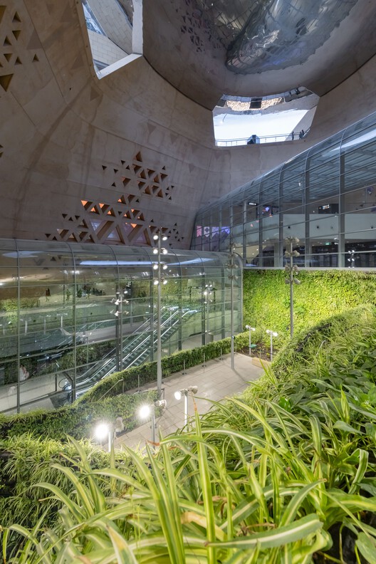 Qasr AlHokm Metro Station / Snøhetta - Exterior Photography, Glass