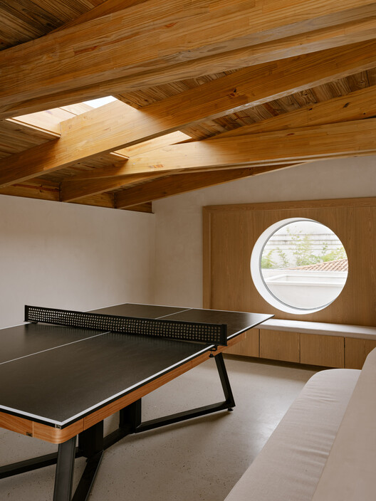 Ortiz House / Meireles + Pavan Arquitetura - Interior Photography, Wood, Lighting, Beam