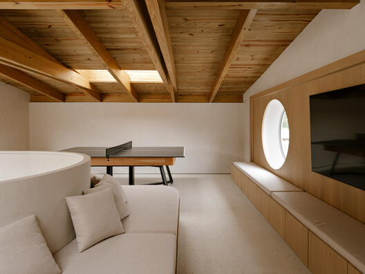 Ortiz House / Meireles + Pavan Arquitetura - Interior Photography, Living Room, Wood, Lighting