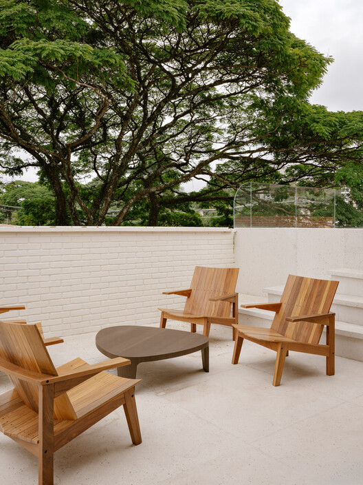 Ortiz House / Meireles + Pavan Arquitetura - Interior Photography, Wood, Chair, Patio