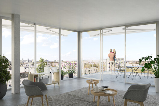 Lacaton & Vassal and Emmanuelle Delage to Transform Administrative Center into Mixed-Use Housing and Offices in Vannes, France Lacaton & Vassal and Emmanuelle Delage to Transform Administrative Center into Mixed-Use Housing and Offices in Vannes, France - Image 6 of 21