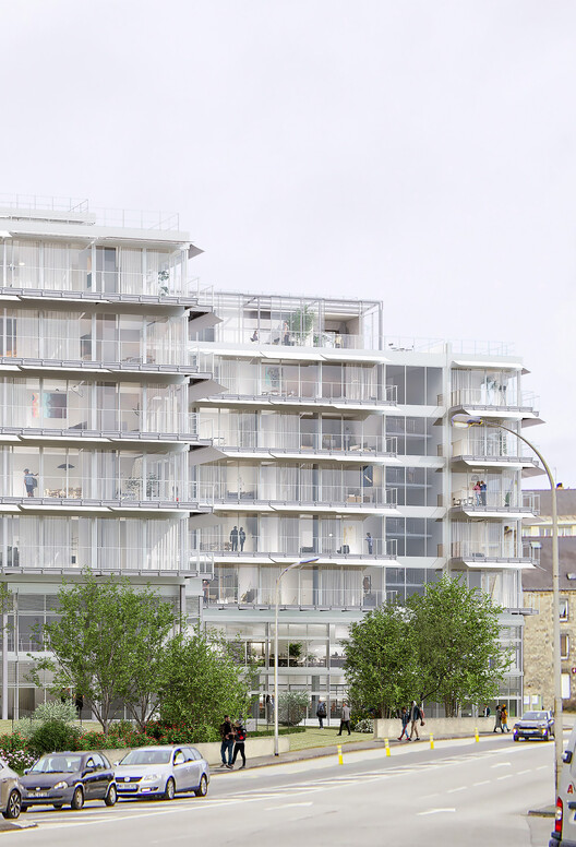 Lacaton & Vassal and Emmanuelle Delage to Transform Administrative Center into Mixed-Use Housing and Offices in Vannes, France
