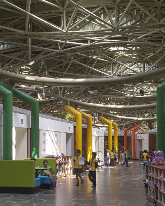 Shiv Nadar School / Vastushilpa Sangath - Interior Photography