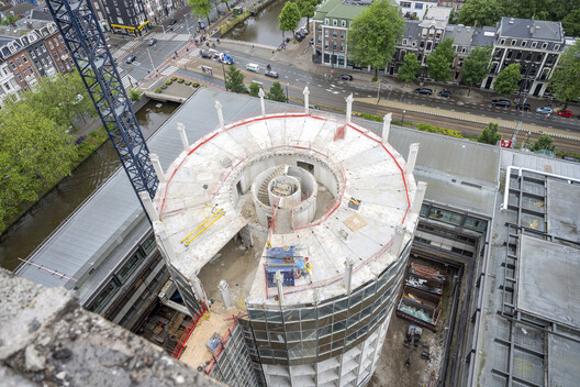 De Nederlandsche Bank / Mecanoo - Aerial View Photography
