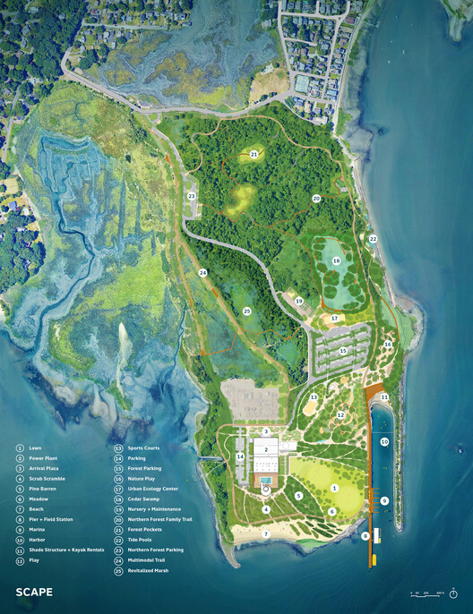SCAPE and BIG Unveil Final Plans for Manresa Wilds on Former Power Plant Site in Norwalk, US SCAPE and BIG Unveil Final Plans for Manresa Wilds on Former Power Plant Site in Norwalk, US - Image 26 of 26