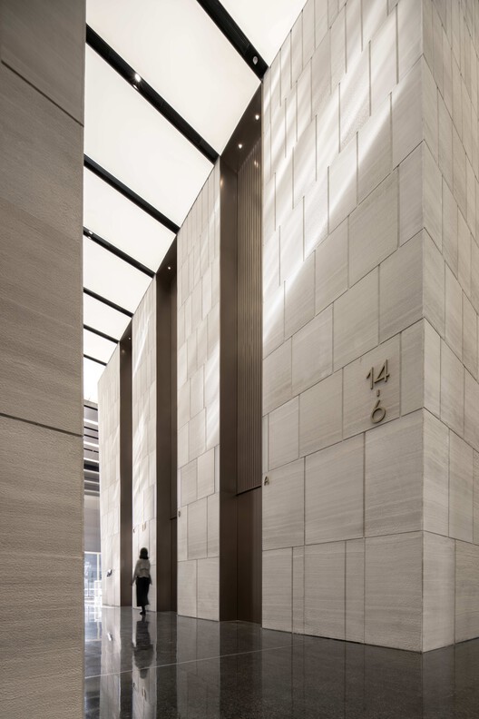 Jinan Ping An Financial Center Interior Design / Nikken Sekkei - Image 7 of 15