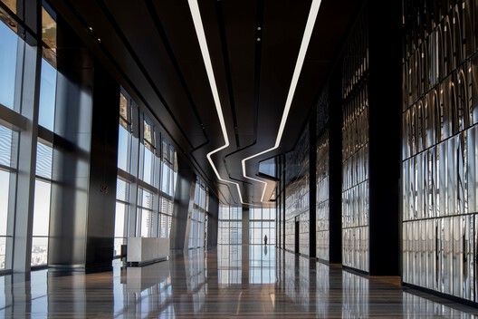 Jinan Ping An Financial Center Interior Design / Nikken Sekkei - Image 2 of 15