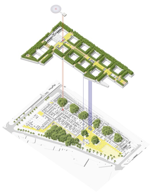 Renzo Piano Building Workshop and Brunet Saunier & Associés Secure Permit for Urban Forest Hospital in Greater Paris - Image 21 of 32