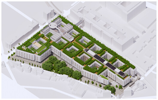 Renzo Piano Building Workshop and Brunet Saunier & Associés Secure Permit for Urban Forest Hospital in Greater Paris - Image 18 of 32