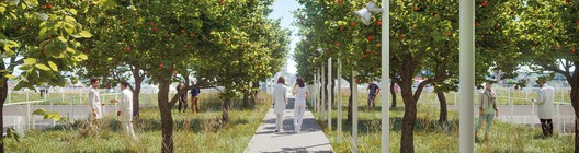 Renzo Piano Building Workshop and Brunet Saunier & Associés Secure Permit for Urban Forest Hospital in Greater Paris - Image 11 of 32