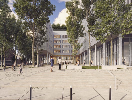 Renzo Piano Building Workshop and Brunet Saunier & Associés Secure Permit for Urban Forest Hospital in Greater Paris - Image 9 of 32