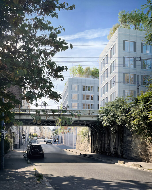 Renzo Piano Building Workshop and Brunet Saunier & Associés Secure Permit for Urban Forest Hospital in Greater Paris - Image 4 of 32