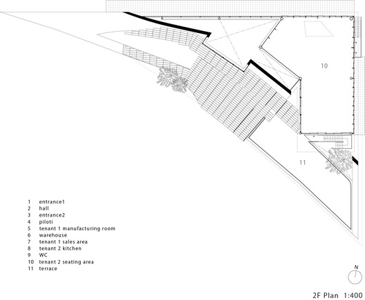 TOTTEI Green Hill / Tomohiro Hata Architect and Associates TOTTEI Green Hill / Tomohiro Hata Architect and Associates - Image 19 of 21