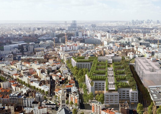 Renzo Piano Building Workshop and Brunet Saunier & Associés Secure Permit for Urban Forest Hospital in Greater Paris