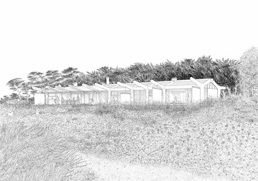 Drawn by Hand: Géométral's Site-Specific Architecture Drawn by Hand: Géométral's Site-Specific Architecture - Image 2 of 12