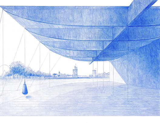 Drawn by Hand: Géométral's Site-Specific Architecture Drawn by Hand: Géométral's Site-Specific Architecture - Image 3 of 12