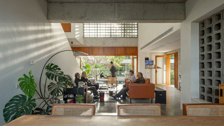 潮州溪口厝——厝边的客厅 / 全体建筑 - 室内图, 起居室, 木头