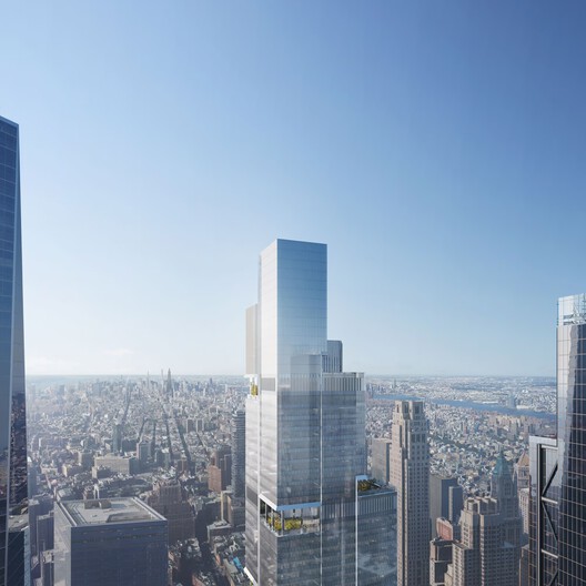 Foster + Partners’ Two World Trade Center Revealed in New Renderings, Construction to Begin in 2026 - Image 2 of 6