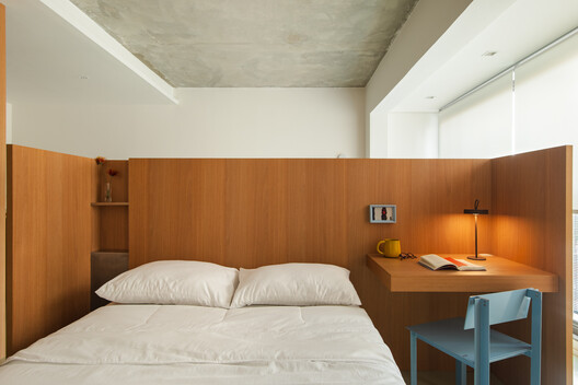 Studio Zero Um / Relevo Arquitetura - Fotografia de Interiores, Dormitório, Madeira, Cama