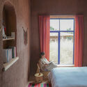 Vivienda y alojamiento rural - Dormis Donata / Taller MACAA (Misión de Arquitectura, Construcción y Arte en los Andes) - Fotografía interior, Casas, Dormitorio, Camas