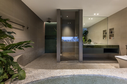 Bống's House / 23o5Studio - Interior Photography, Lighting, Bathroom, Bathtub, Glass