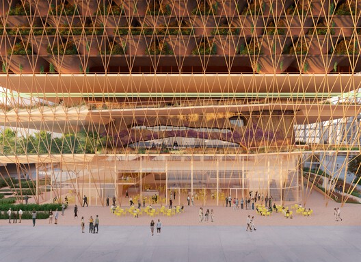 MVRDV, Heatherwick Studio, and Mecanoo Among Five Shortlisted Teams for Shift Sustainability Landmark in Rotterdam MVRDV, Heatherwick Studio, and Mecanoo Among Five Shortlisted Teams for Shift Sustainability Landmark in Rotterdam - Image 8 of 30