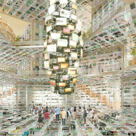 MVRDV, Heatherwick Studio, and Mecanoo Among Five Shortlisted Teams for Shift Sustainability Landmark in Rotterdam MVRDV, Heatherwick Studio, and Mecanoo Among Five Shortlisted Teams for Shift Sustainability Landmark in Rotterdam - Image 13 of 30