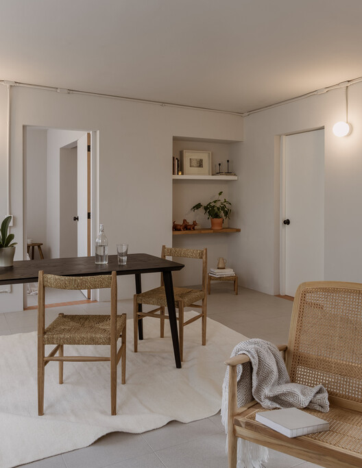 Conjunto Habitacional PETÉN / REIMS 502 - Fotografía interior, Comedor, Madera, Mesas, Sillas