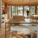 Long Lake Cottage / Dubbeldam Architecture + Design - Interior Photography, Houses, Kitchen, Stairs, Chair