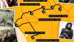 A Room of Her Own: Women Writers in Los Angeles from the 1960s–90s - Free Self Guided Architectural Trail Map