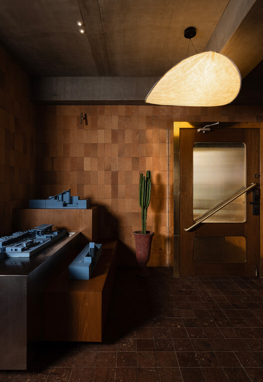 Landforms Office / Billboards - Interior Photography, Wood, Lighting