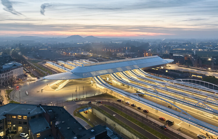 Mons Train Station / Santiago Calatrava - Exterior Photography, Train Station