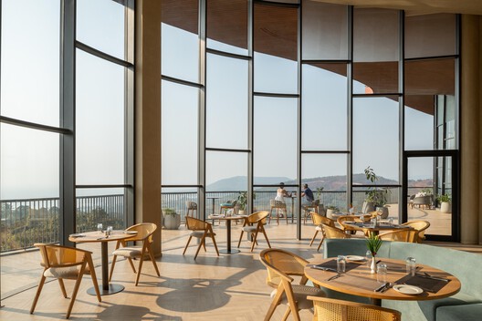 CREST NINE Community Center / Sanjay Puri Architects - Interior Photography, Dining room