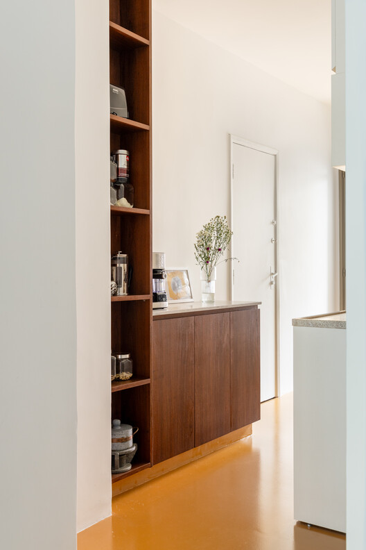 Apartamento Copan A / Balaio Arquitetura - Fotografia de Interiores, Prateleira, Madeira